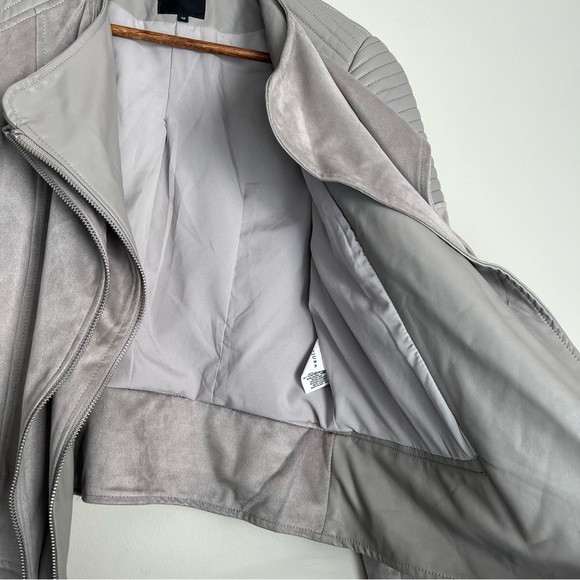 DECJUBA Ramona Biker Jacket Faux Leather Size 12 - Picture 6 of 15